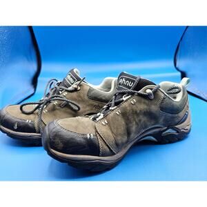 AHNU WOMEN HIKING SHOES LACE UP VIBRAM SOLE F19614L SIZE 8.5